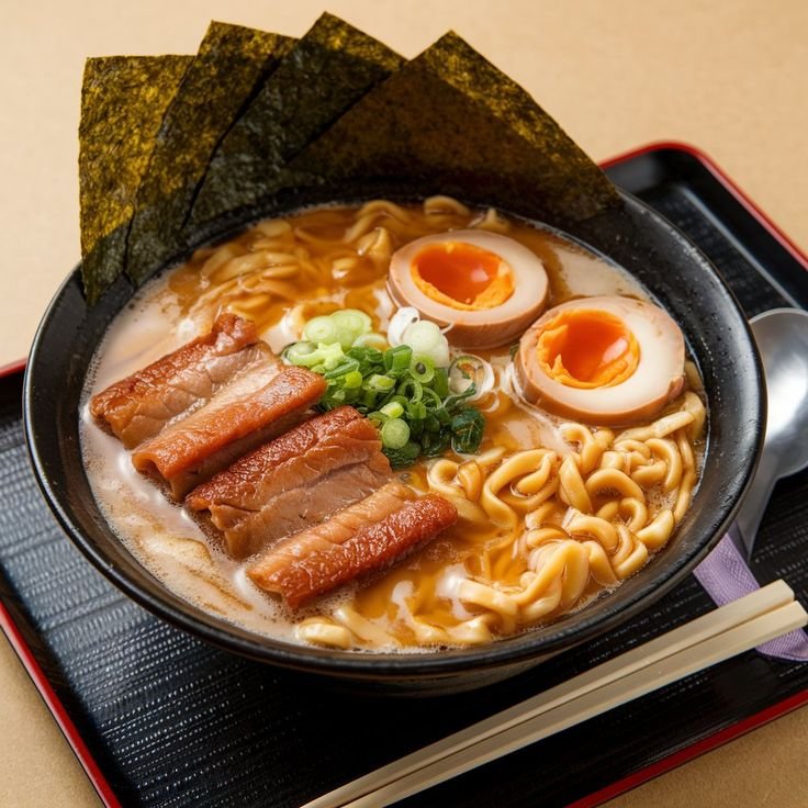 Creamy tonkotsu ramen